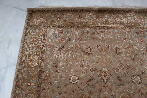 Jaipur Brown Hand Knotted 62 X 90 Area Rug 905-137549 Image 5