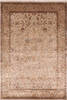 Jaipur Brown Hand Knotted 62 X 90  Area Rug 905-137549 Thumb 0