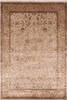 Jaipur Brown Hand Knotted 62 X 90 Area Rug 905-137549 Thumb 0