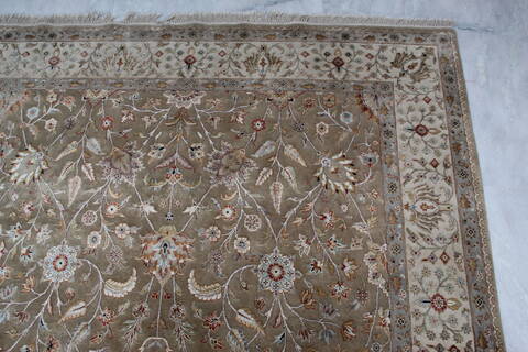 Jaipur Brown Hand Knotted 61 X 94 Area Rug 905-137551 Image 6