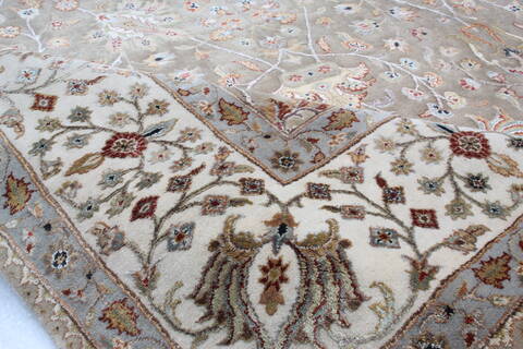 Jaipur Brown Hand Knotted 61 X 94 Area Rug 905-137551 Image 8