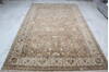 Jaipur Brown Hand Knotted 61 X 94  Area Rug 905-137551 Thumb 1