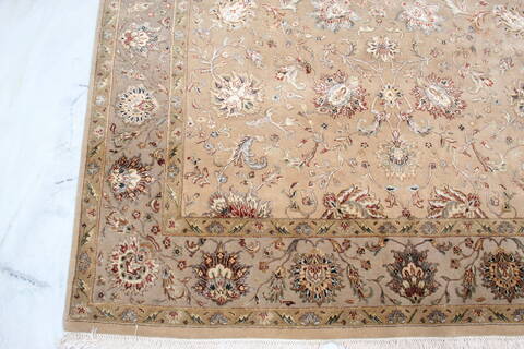Jaipur Brown Hand Knotted 60 X 91 Area Rug 905-137552 Image 2