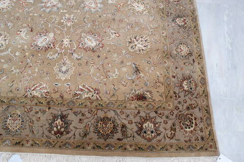 Jaipur Brown Hand Knotted 60 X 91 Area Rug 905-137552 Image 3