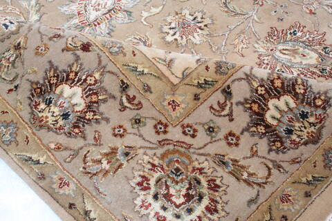 Jaipur Brown Hand Knotted 60 X 91 Area Rug 905-137552 Image 8