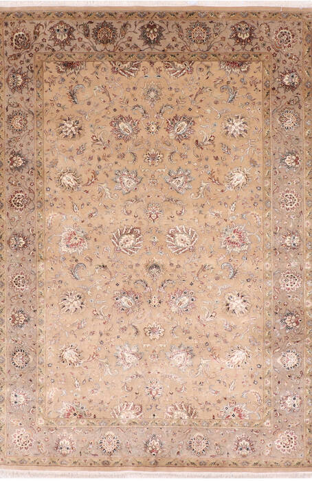 Jaipur Brown Hand Knotted 60 X 91 Area Rug 905-137552 Image 0