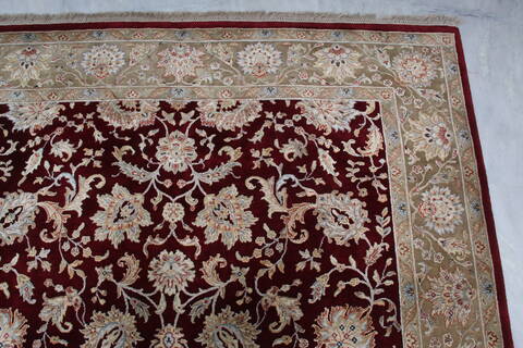 Jaipur Red Hand Knotted 61 X 90 Area Rug 905-137554 Image 6