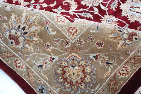 Jaipur Red Hand Knotted 61 X 90 Area Rug 905-137554 Image 8