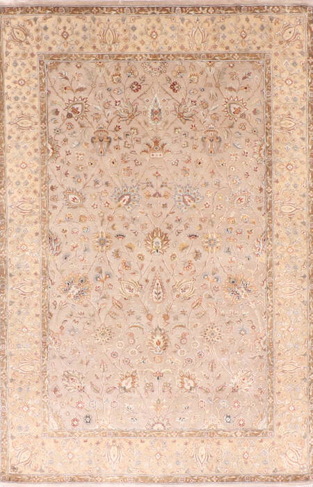 Jaipur Brown Hand Knotted 40 X 61 Area Rug 905-137555 Image 0