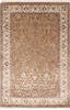 Jaipur Brown Hand Knotted 40 X 61 Area Rug 905-137556 Thumb 0
