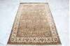 Jaipur Brown Hand Knotted 41 X 61  Area Rug 905-137557 Thumb 1