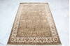 Jaipur Brown Hand Knotted 41 X 61 Area Rug 905-137557 Thumb 1