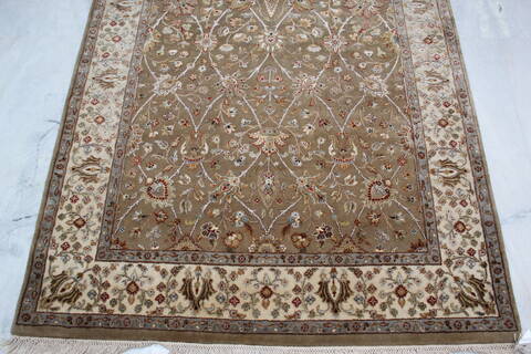 Jaipur Brown Hand Knotted 41 X 61 Area Rug 905-137558 Image 2