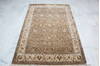 Jaipur Brown Hand Knotted 41 X 61  Area Rug 905-137558 Thumb 1