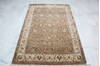 Jaipur Brown Hand Knotted 41 X 61 Area Rug 905-137558 Thumb 1