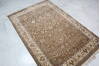Jaipur Brown Hand Knotted 41 X 61  Area Rug 905-137558 Thumb 3