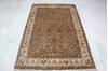 Jaipur Brown Hand Knotted 41 X 61 Area Rug 905-137558 Thumb 5