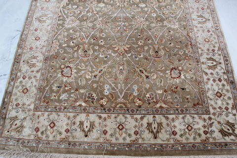 Jaipur Brown Hand Knotted 41 X 63 Area Rug 905-137560 Image 2