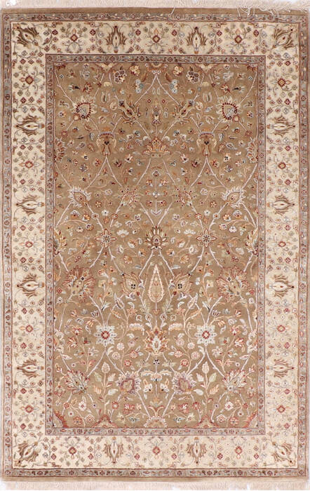Jaipur Brown Hand Knotted 41 X 63 Area Rug 905-137560 Image 0