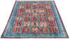 Bakhtiar Blue Hand Knotted 54 X 67 Area Rug 700-137561 Thumb 1