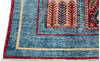 Bakhtiar Blue Hand Knotted 54 X 67 Area Rug 700-137561 Thumb 4