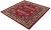 Kazak Red Square Hand Knotted 411 X 51  Area Rug 700-137571 Thumb 2