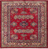 Kazak Red Square Hand Knotted 411 X 51  Area Rug 700-137571 Thumb 0