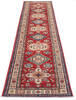 Kazak Red Runner Hand Knotted 27 X 99  Area Rug 700-137576 Thumb 1