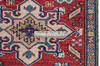 Kazak Red Runner Hand Knotted 27 X 99  Area Rug 700-137576 Thumb 6