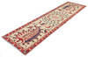 Chobi Beige Runner Hand Knotted 27 X 99  Area Rug 700-137577 Thumb 2