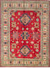 Kazak Red Hand Knotted 510 X 710  Area Rug 700-137582 Thumb 0