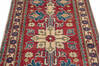 Kazak Red Runner Hand Knotted 210 X 133  Area Rug 700-137586 Thumb 2