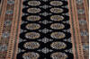 Bokhara Black Hand Knotted 40 X 61  Area Rug 700-137595 Thumb 3