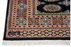 Bokhara Black Hand Knotted 40 X 61 Area Rug 700-137595 Thumb 4