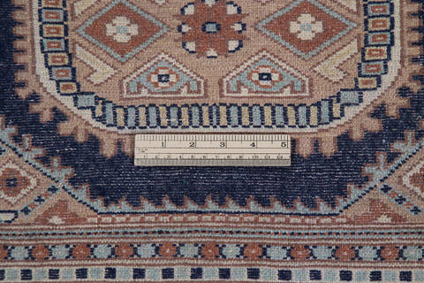 Bokhara Blue Hand Knotted 43 X 66 Area Rug 700-137599 Image 6