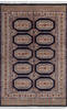 Bokhara Blue Hand Knotted 43 X 66  Area Rug 700-137599 Thumb 0