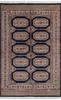 Bokhara Blue Hand Knotted 43 X 66 Area Rug 700-137599 Thumb 0