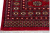 Bokhara Red Hand Knotted 82 X 99  Area Rug 700-137603 Thumb 4