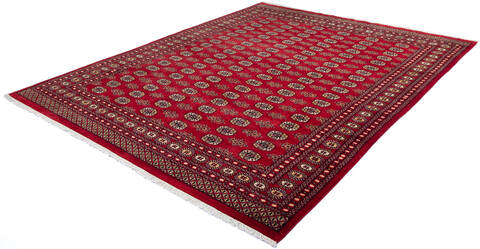 Bokhara Red Hand Knotted 80 X 101 Area Rug 700-137604 Image 2
