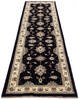 Chobi Black Runner Hand Knotted 28 X 910 Area Rug 700-137607 Thumb 1