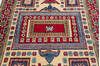 Kazak Beige Hand Knotted 410 X 68 Area Rug 700-137611 Thumb 3