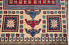 Kazak Beige Hand Knotted 410 X 68 Area Rug 700-137611 Thumb 4