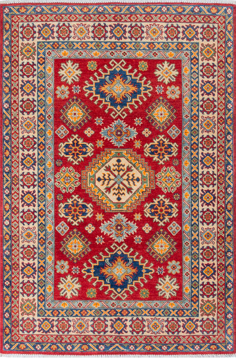 Kazak Red Hand Knotted 311 X 510 Area Rug 700-137615 Image 0