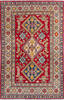 Kazak Red Hand Knotted 40 X 62  Area Rug 700-137616 Thumb 0