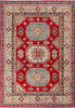 Kazak Red Hand Knotted 68 X 97  Area Rug 700-137621 Thumb 0