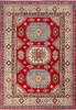 Kazak Red Hand Knotted 68 X 97 Area Rug 700-137621 Thumb 0