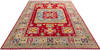 Kazak Red Hand Knotted 69 X 97  Area Rug 700-137622 Thumb 1