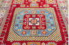 Kazak Red Hand Knotted 69 X 97  Area Rug 700-137622 Thumb 3