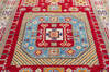 Kazak Red Hand Knotted 69 X 97 Area Rug 700-137622 Thumb 3