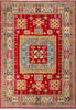 Kazak Red Hand Knotted 69 X 97 Area Rug 700-137622 Thumb 0